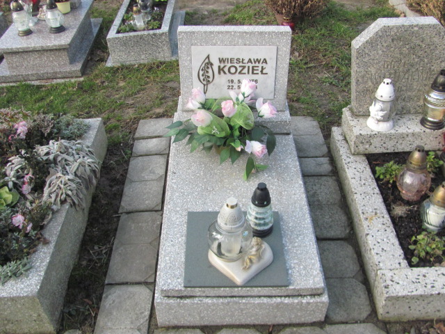 Grób Wiesława Kozieł