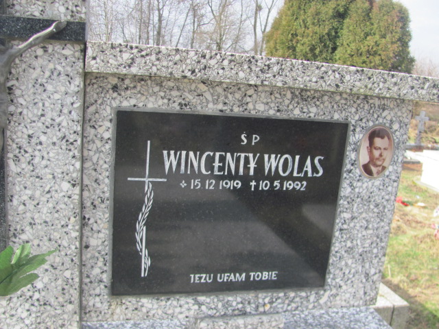 Wincenty Wolas  1919 Wieprz - Gierałtowice - Grobonet - Wyszukiwarka osób pochowanych