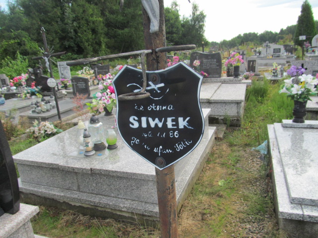Anna Siwek Wieprz - Gierałtowice - Grobonet - Wyszukiwarka osób pochowanych