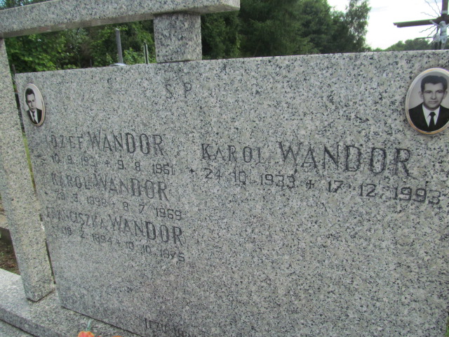 Karol Wandor 1933 Wieprz - Gierałtowice - Grobonet - Wyszukiwarka osób pochowanych