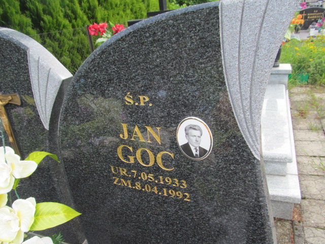Jan Goc 1933 Wieprz - Gierałtowice - Grobonet - Wyszukiwarka osób pochowanych