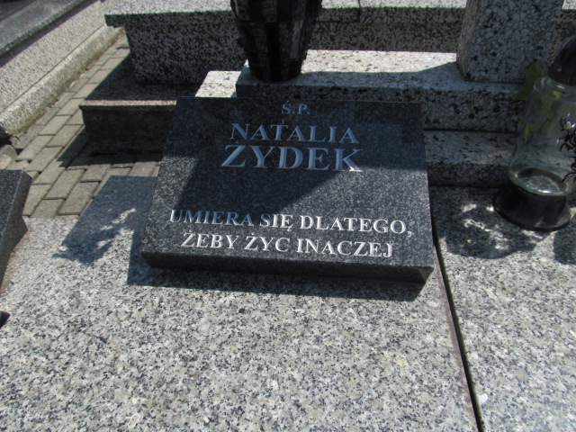 Natalia Żydek Wieprz - Gierałtowice - Grobonet - Wyszukiwarka osób pochowanych