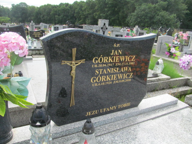 Jan Górkiewicz 1917 Wieprz - Gierałtowice - Grobonet - Wyszukiwarka osób pochowanych